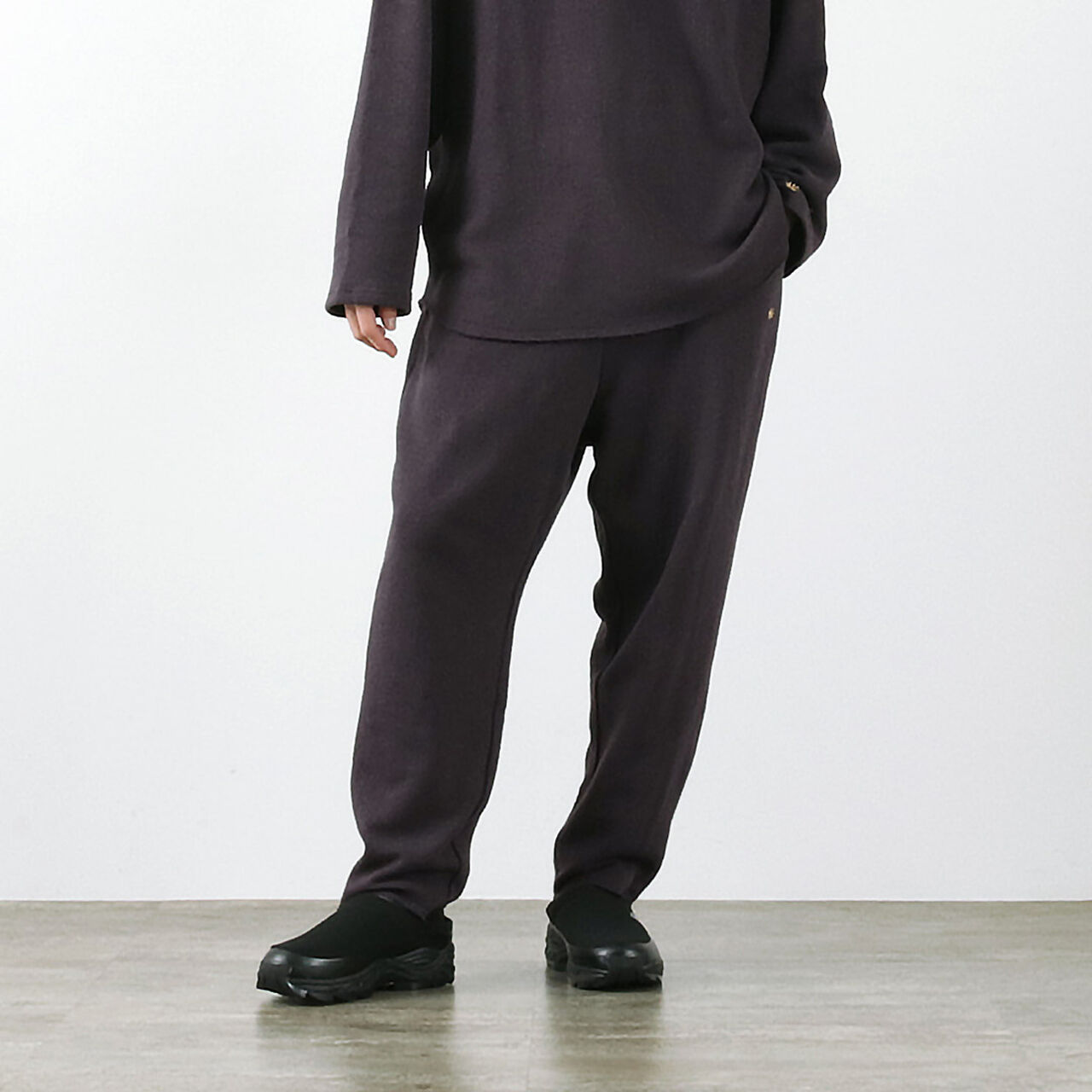 Color-Specific Setup Pants,PlumPurple, large image number 0