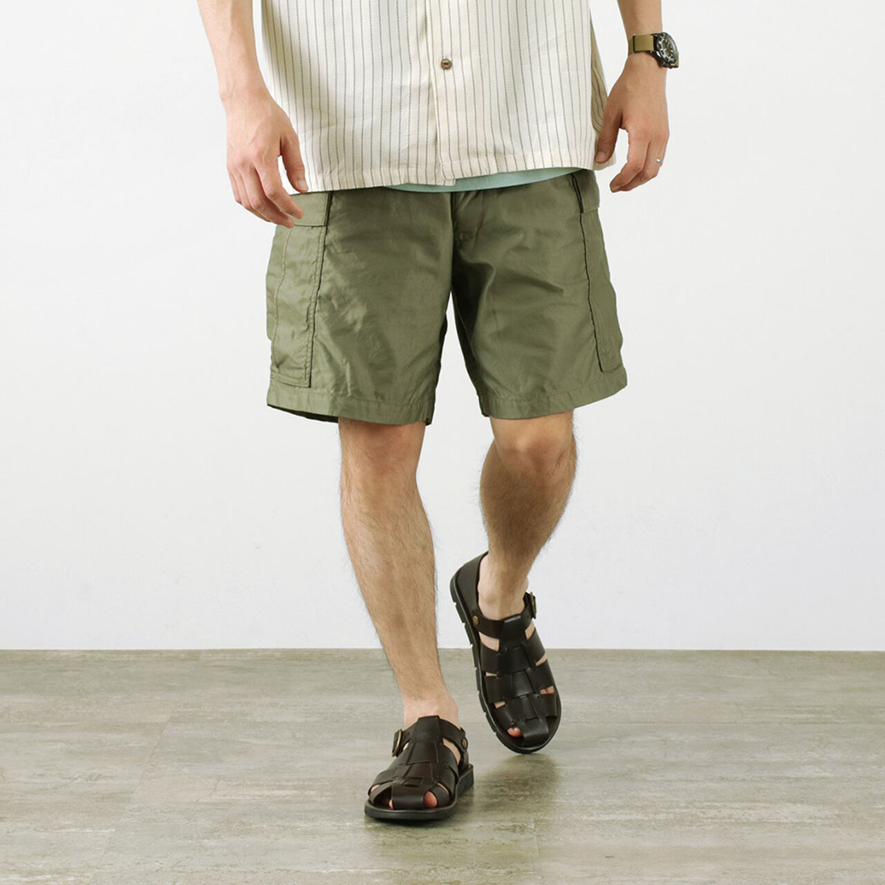F4169 M-65 Field Cargo Shorts,Olive, large image number 0