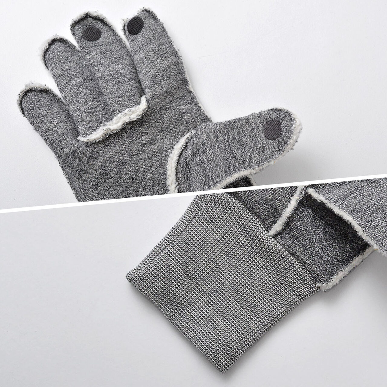 Raffy brushed-lining Sweat Gloves,, large image number 9