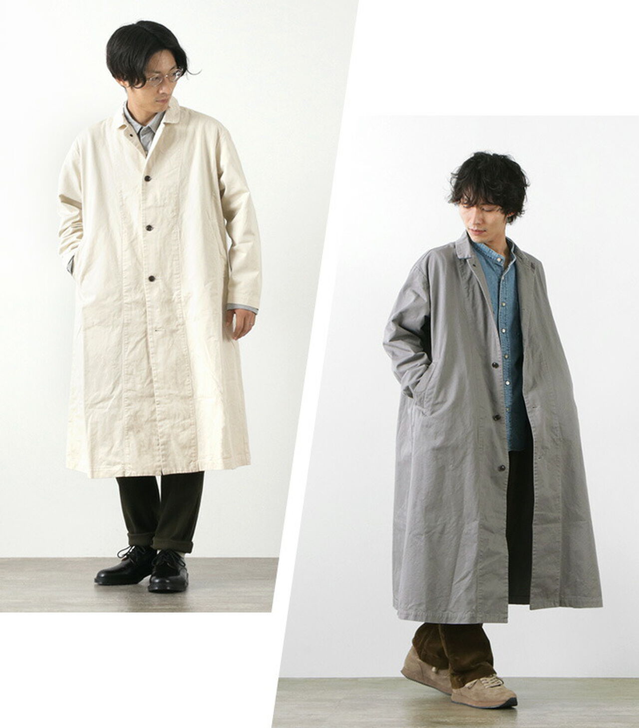Chino Cloth Overcoat,, large image number 4