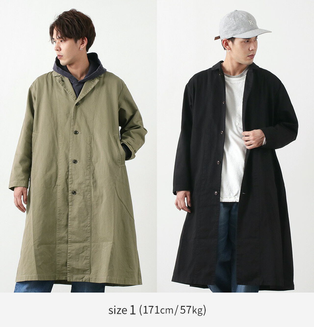 Chino Cloth Overcoat,, large image number 10