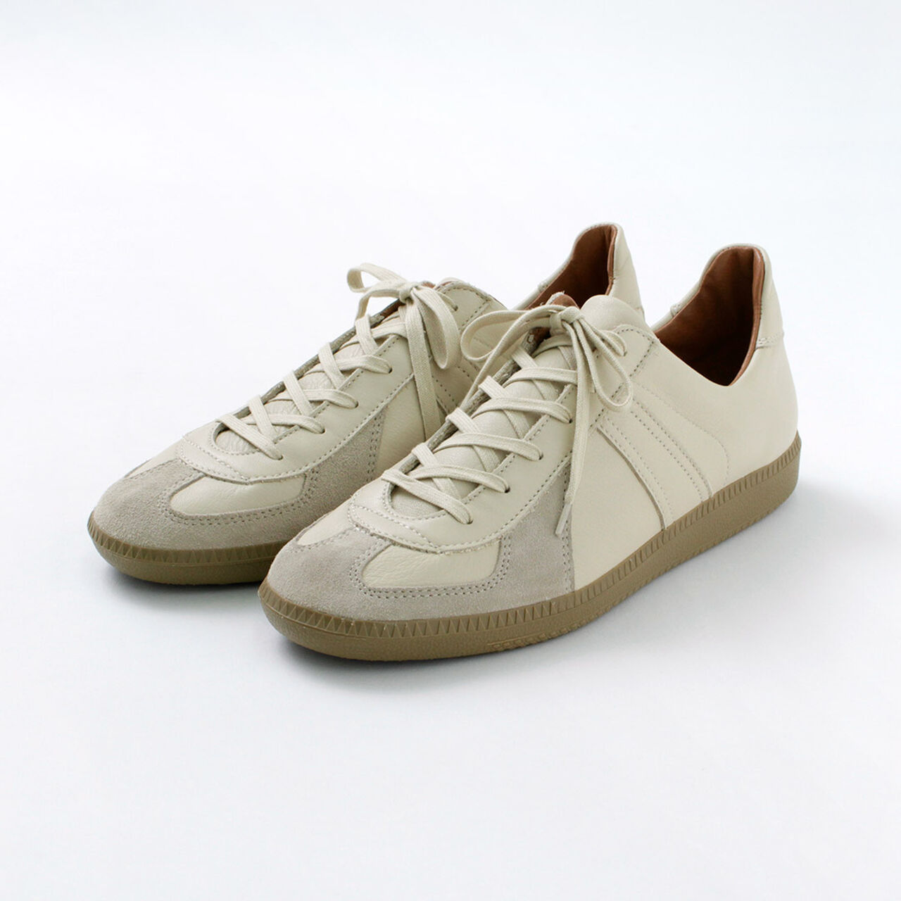 Reproduction of Found Skate German Army Trainer - Beige on Garmentory