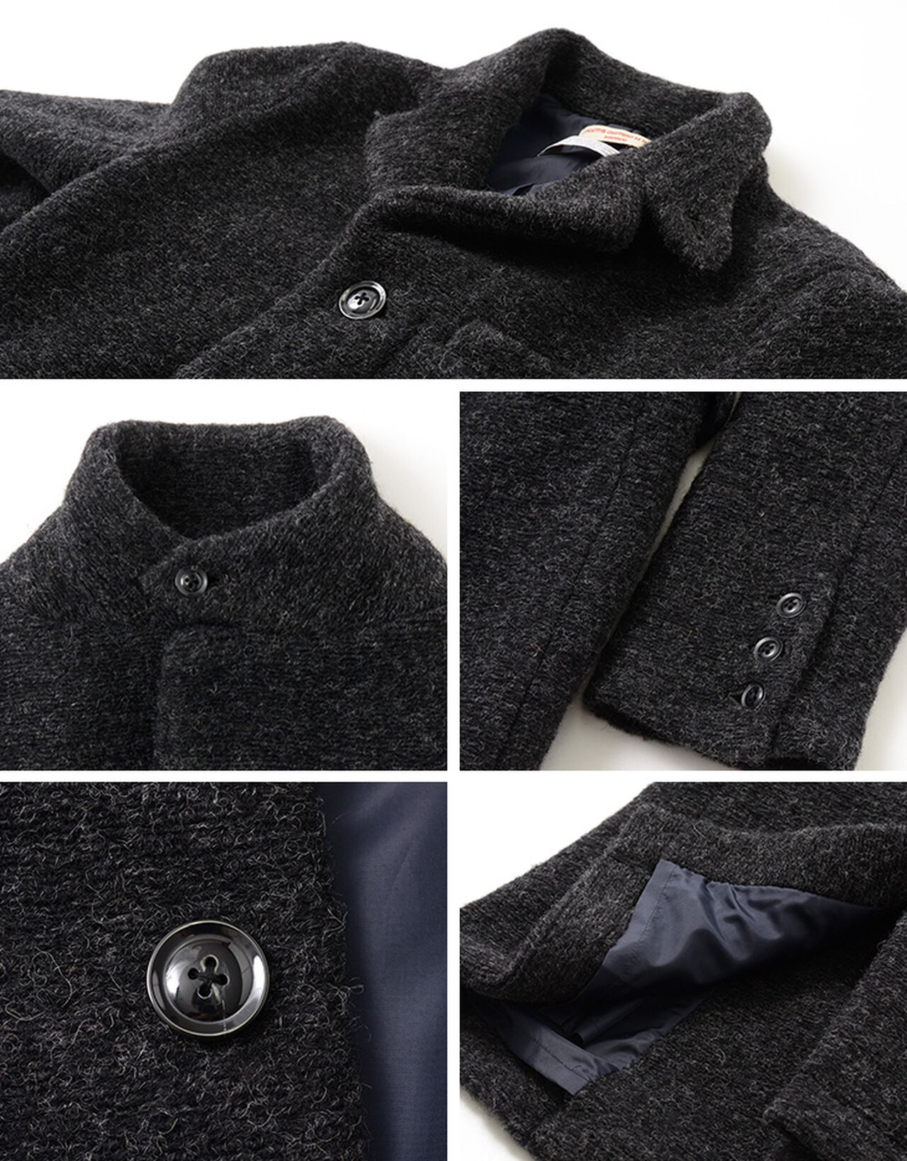 Airy Wool Chester Coat,, large image number 8