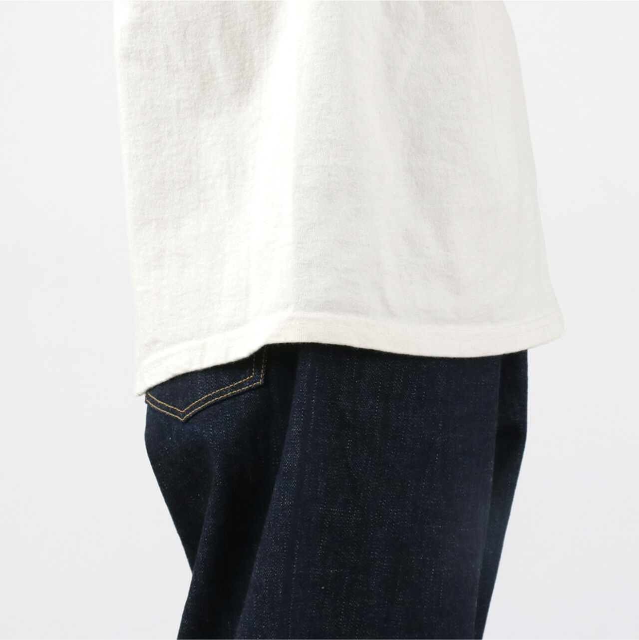 Long Sleeve Mock Neck Pocket T-Shirt,, large image number 11