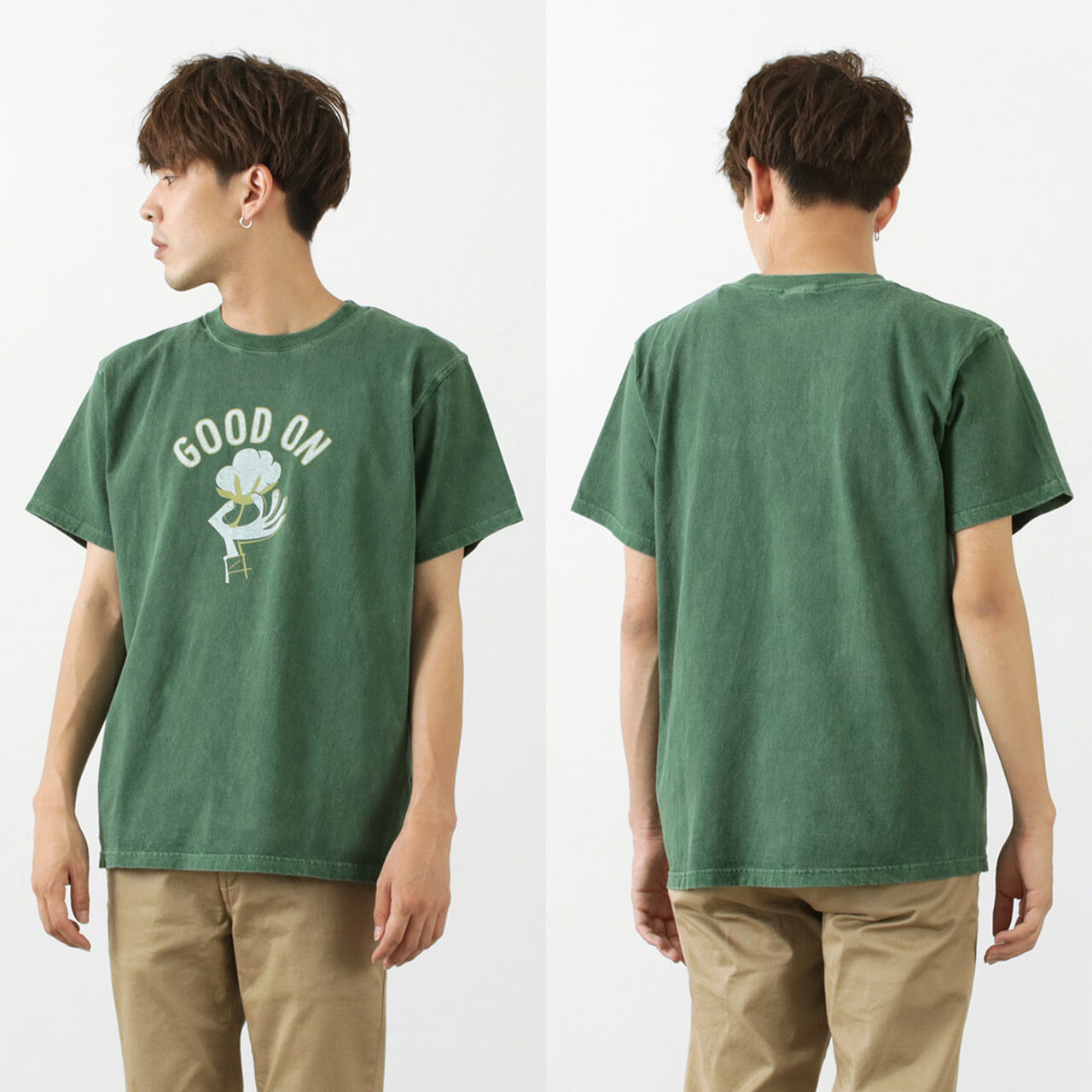 Good Cotton Short Sleeve T-shirt,, large image number 9