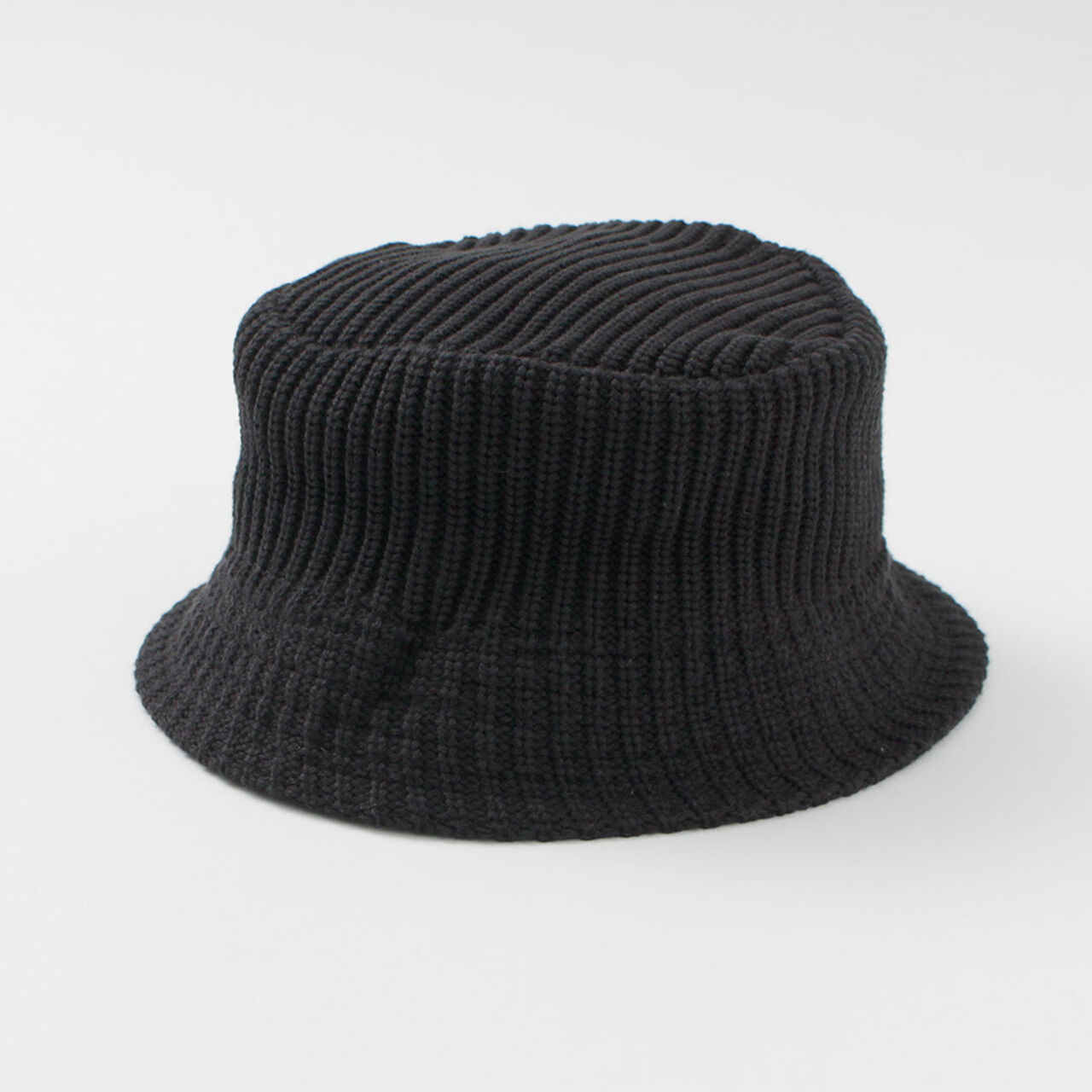 Straight Bucket Hat,Black, large image number 0