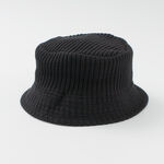 Straight Bucket Hat,Black, swatch