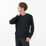 Lupo Relaxed Fit Knit Sewn,Black, swatch