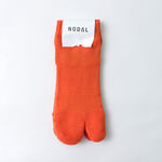 Linen cotton socks,Orange, swatch