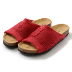 Open/comfort sandals,Red, swatch