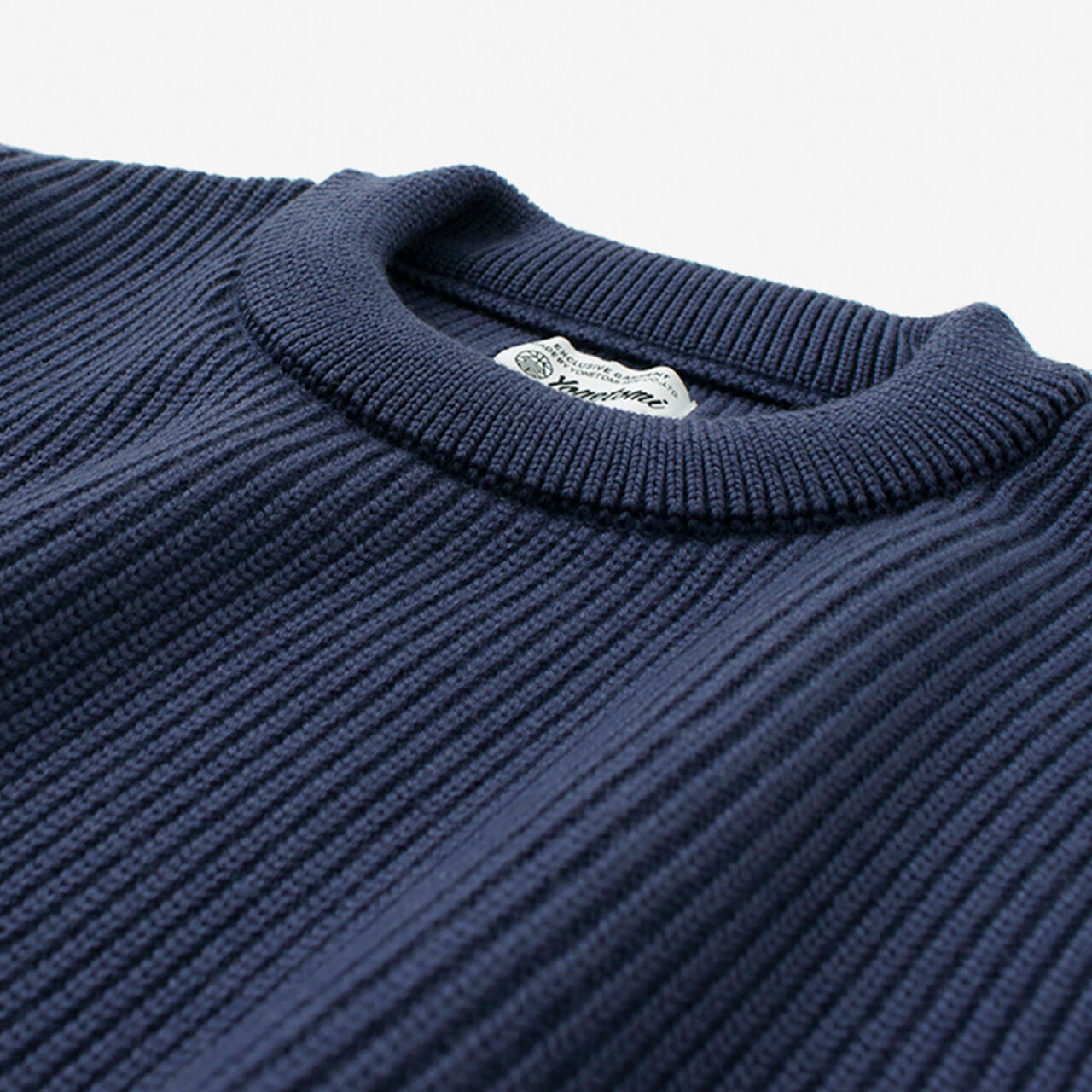 Extra Fine Wool Ribbed Knit Pullover,, large image number 7
