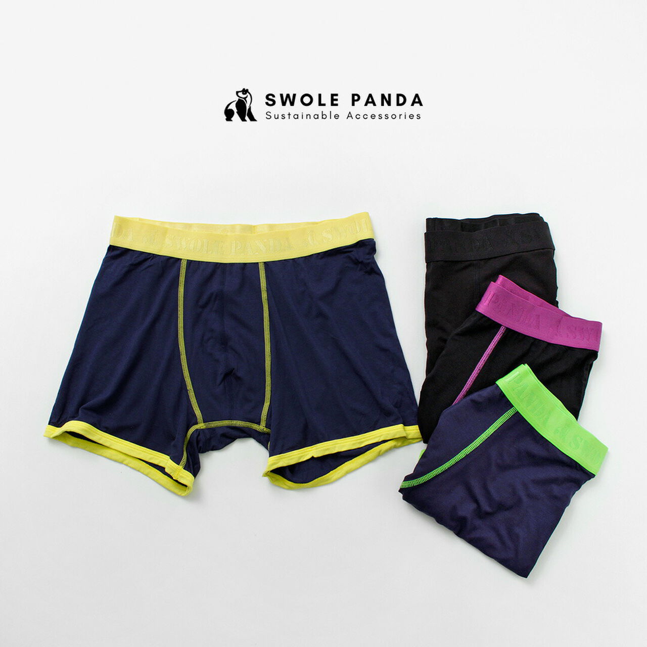 Bamboo Solid Boxer Pants,, large image number 1