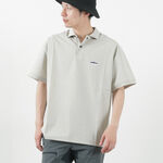 Water Repellent Stretch Polo Shirt,Beige, swatch