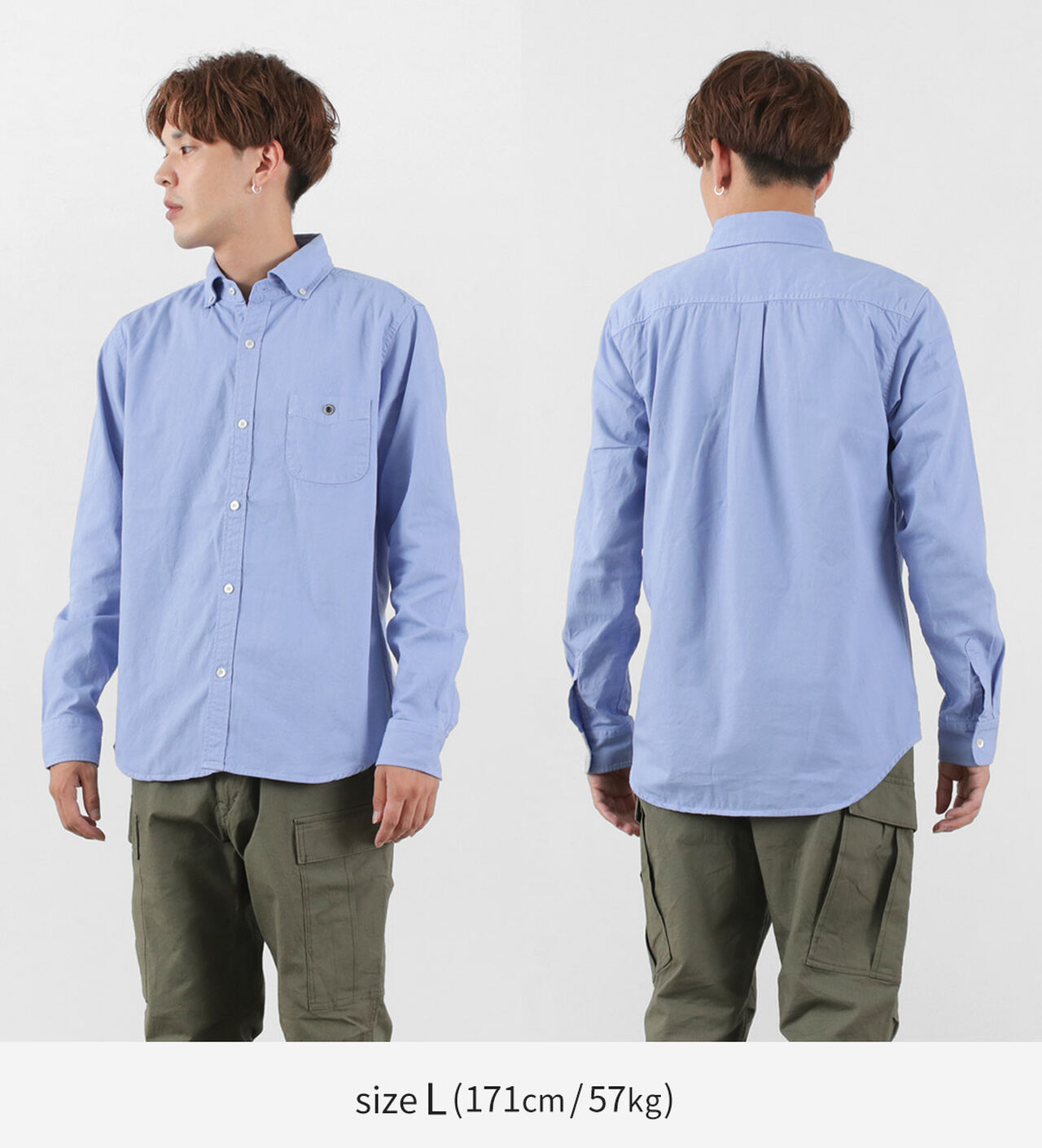 Color Special Order Ox Long Sleeve Button Down Shirt,, large image number 12
