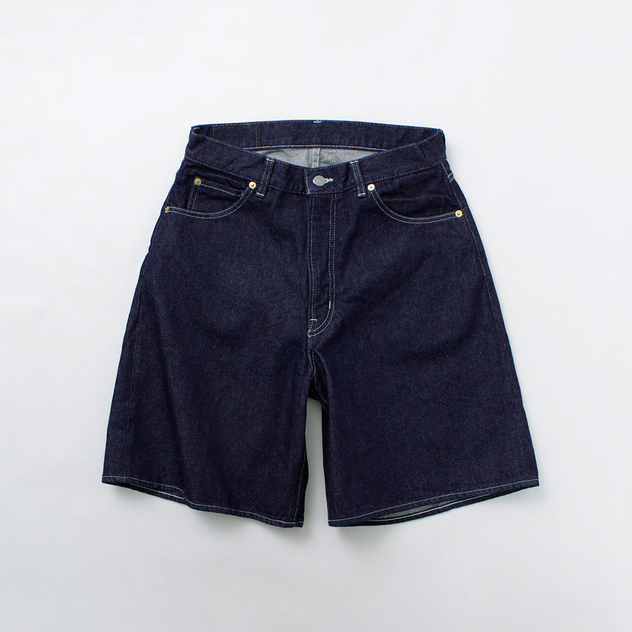 12.5oz open-end yarn 5 pocket flared shorts,, large image number 2