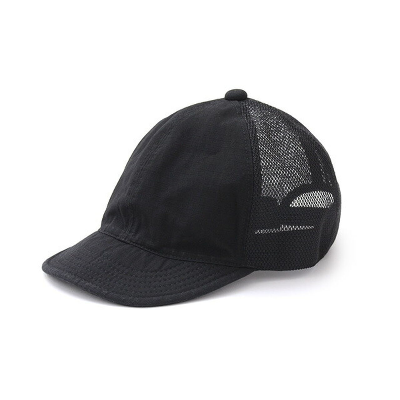 Ripstop mesh cap,Black, large image number 0