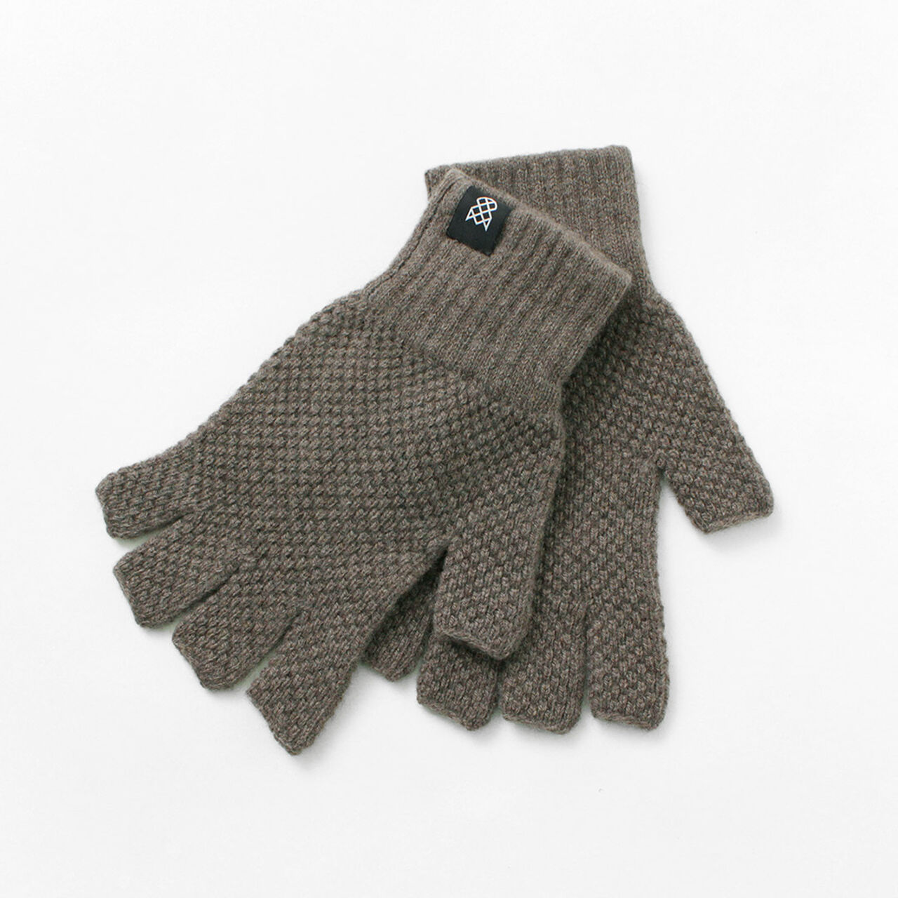 Special Order Tuck Stitch Half Finger Knit Glove,, large image number 12