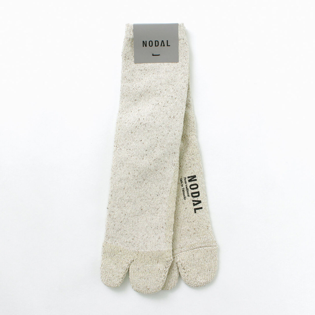 Cotton Silk Socks,Beige, large image number 0