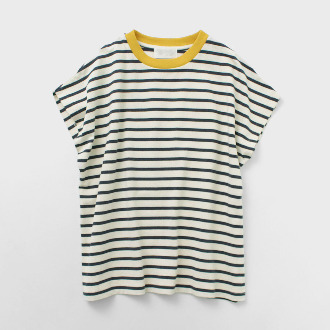 Open End French Sleeve T-Shirt Striped,, large image number 3