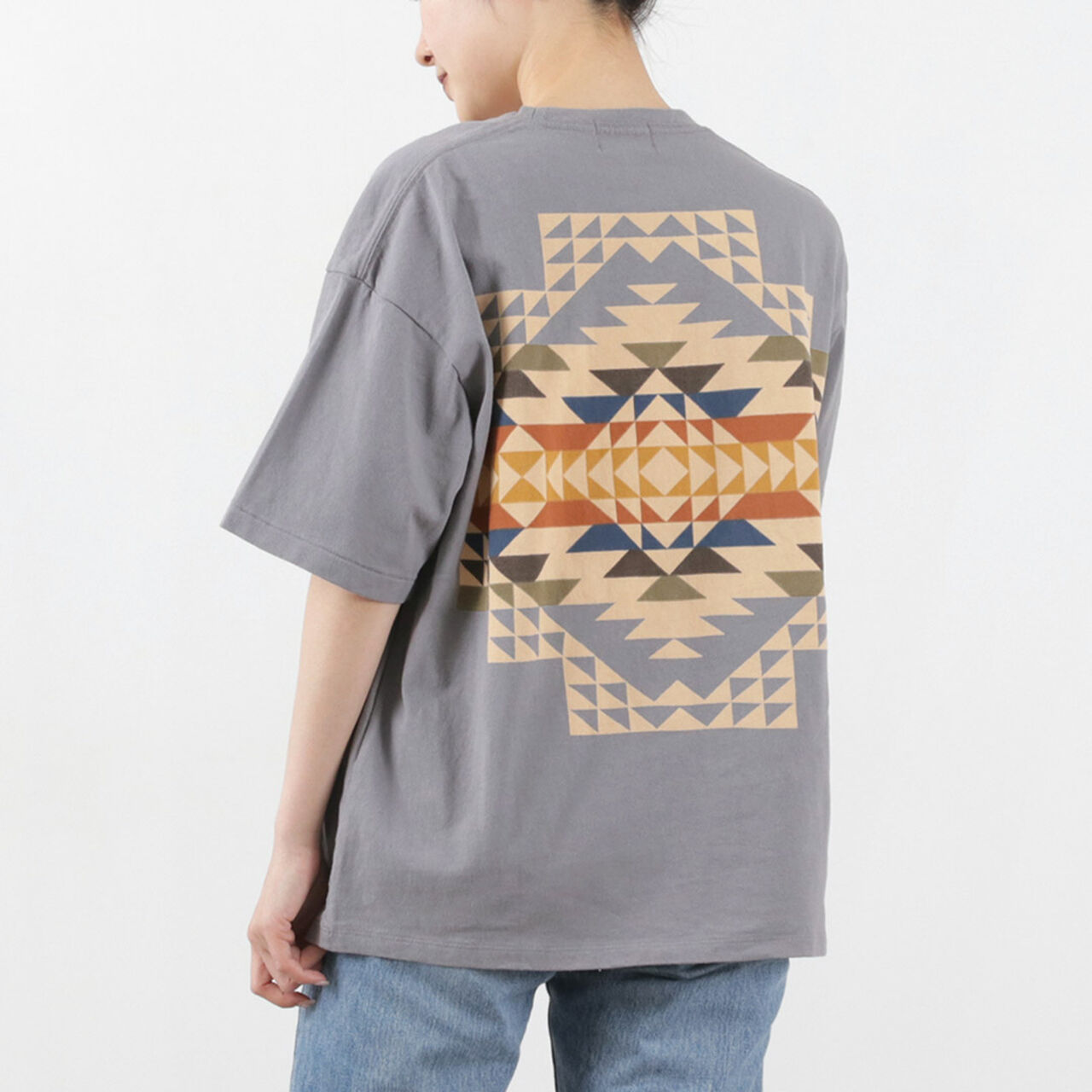 Back Print T-Shirt,GreySmithRock, large image number 0