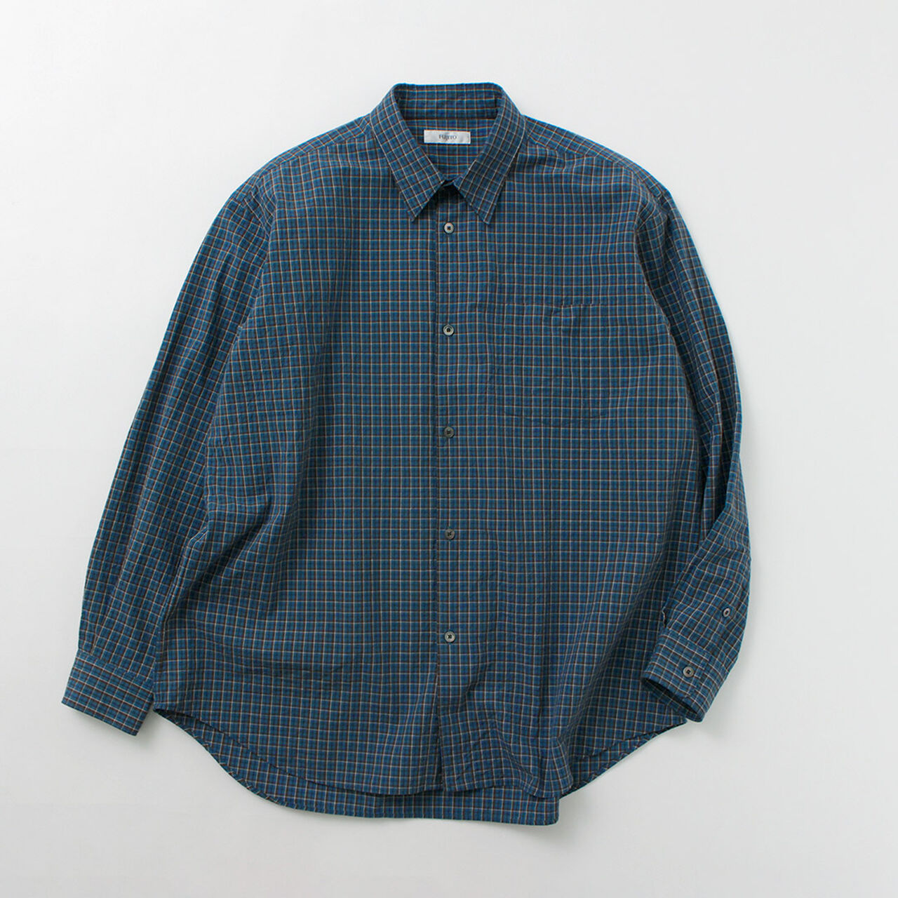 Big Size Shirt Small Check,, large image number 6