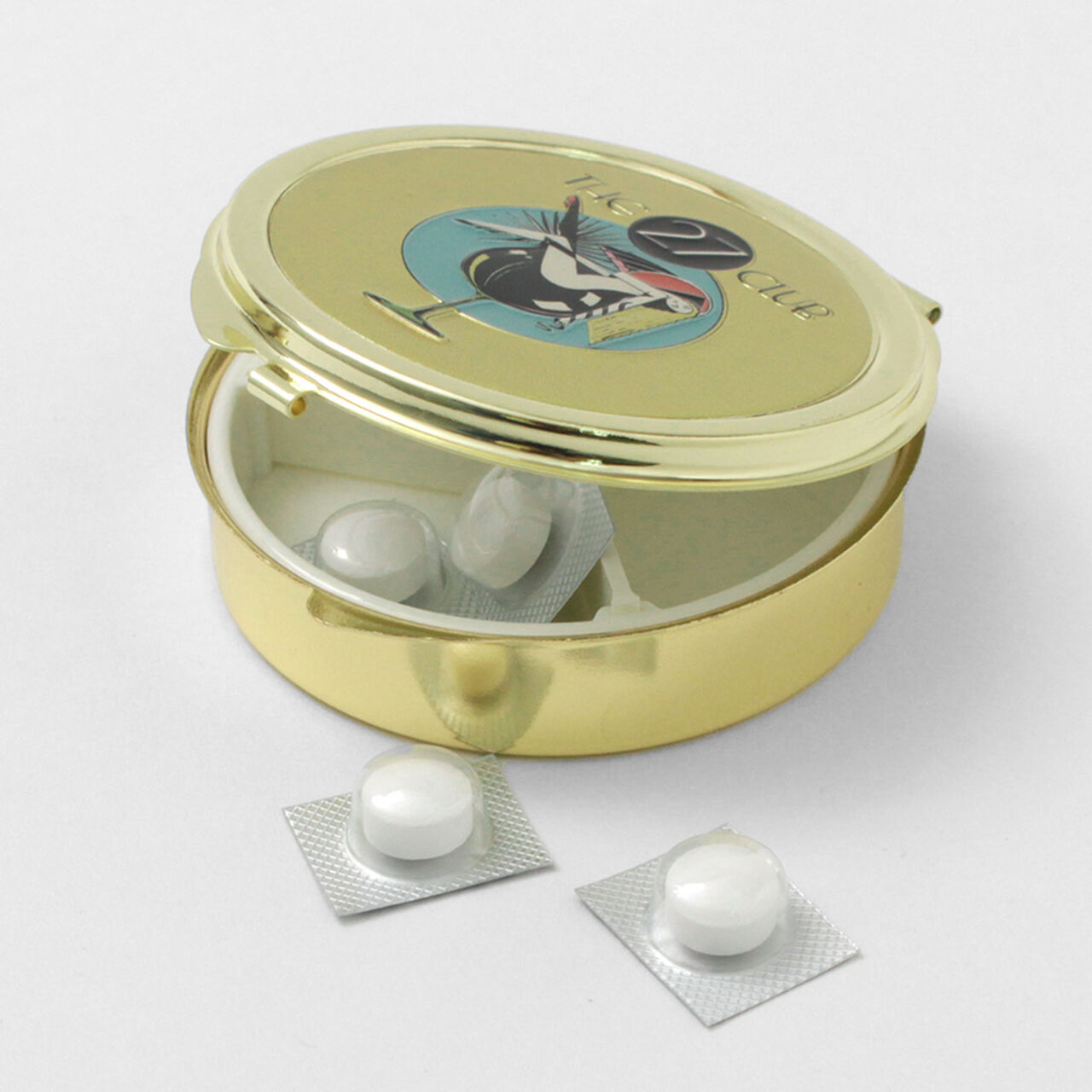 Mike Willcox illustration pill case with mirror,, large image number 7