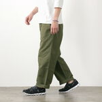 Cotton Linen Wide Easy Pants,Green, swatch
