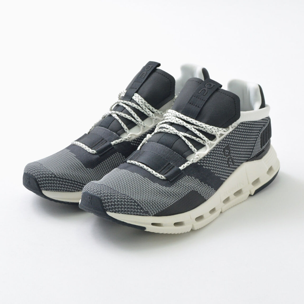 Cloud Nova Sneaker,Black_White, large image number 0