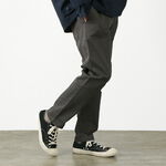 Cotton Drill Easy Slacks,Charcoal, swatch