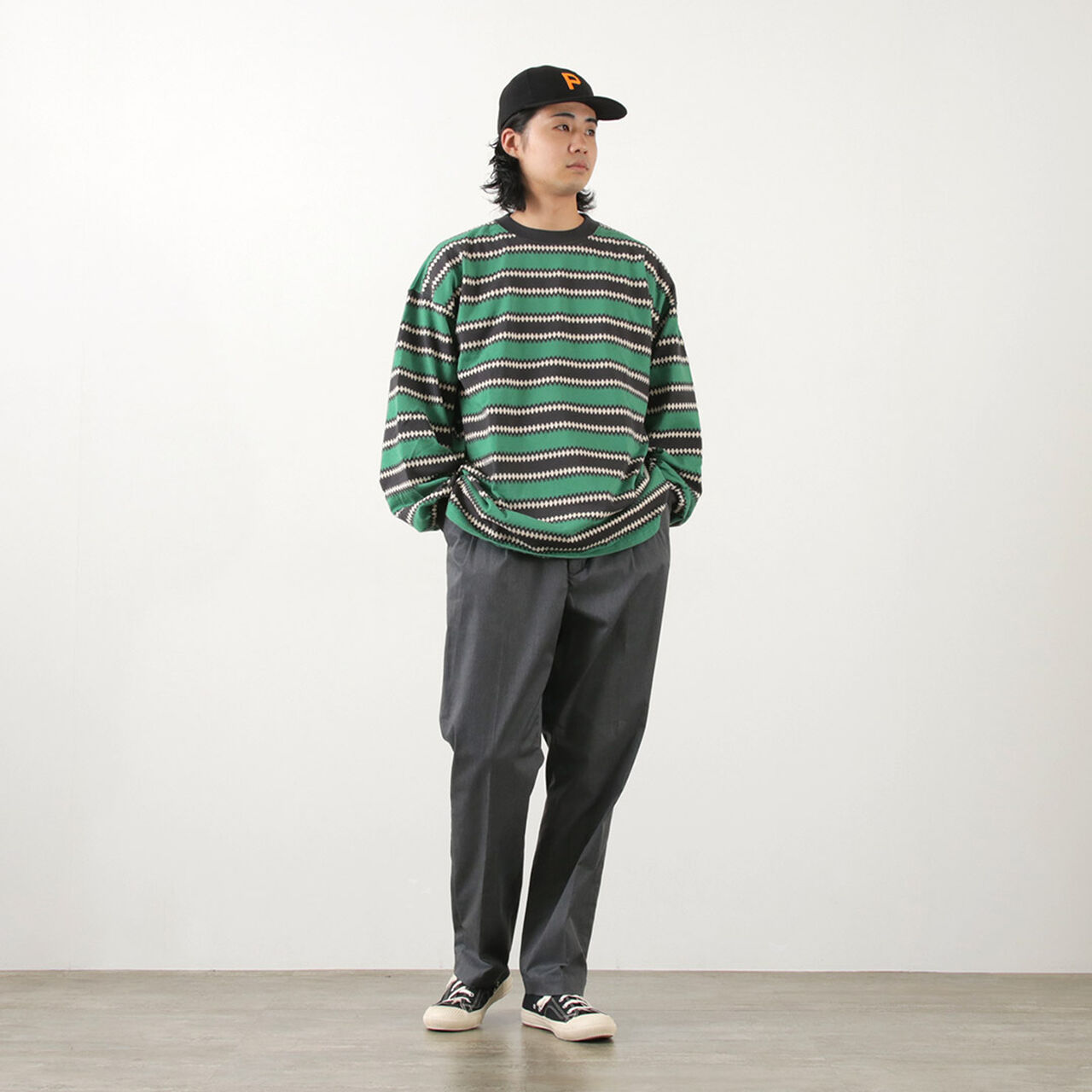 Native Striped Long Tee,, large image number 5