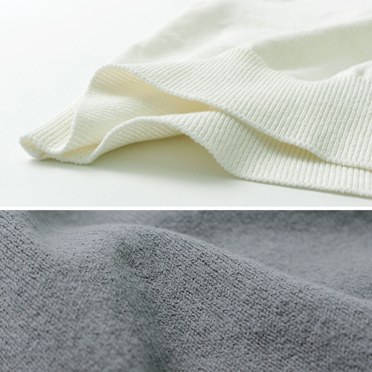 Color Special Order Wave Cotton Knit Pullover,, large image number 6