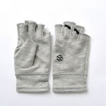 Hobo HF / Merino Wool Fingerless Gloves,Grey, swatch