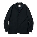 Cotton Nylon Washer Coverall Jacket,Black, swatch