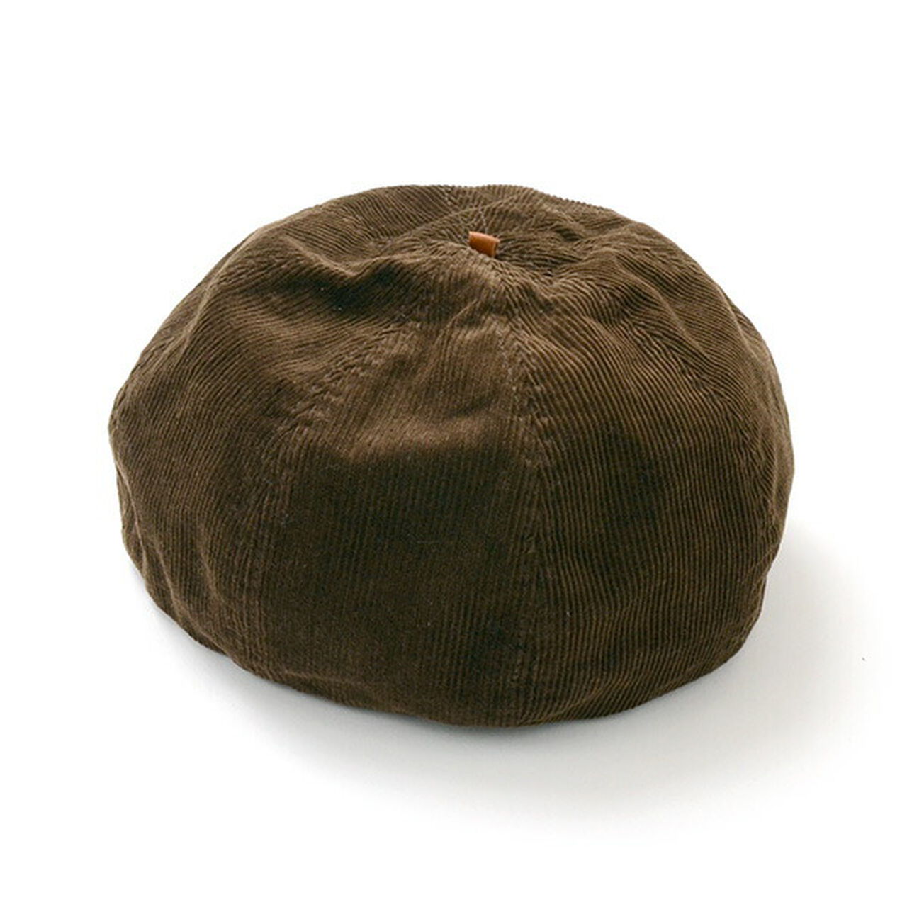 Corduroy beret,Brown, large image number 0