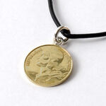Old Coin Pendant Top FRANCE10,Gold, swatch