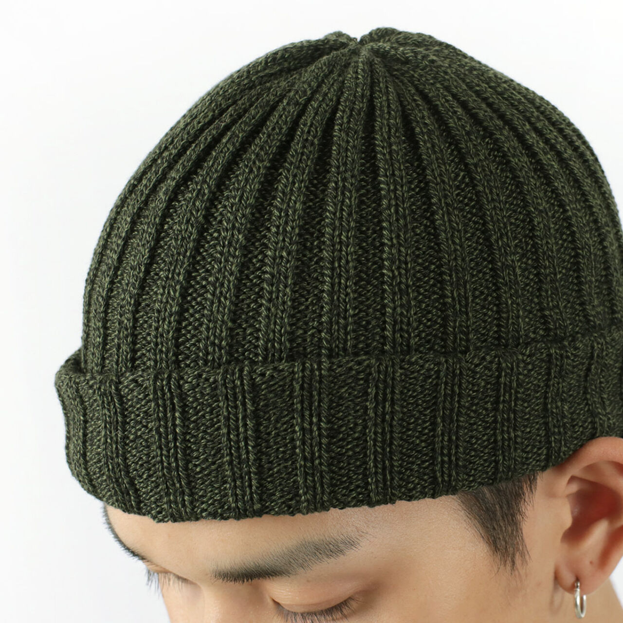 Cotton 2×2 ribbed bobby cap,, large image number 7