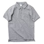Organic Polo Shirt,Grey, swatch