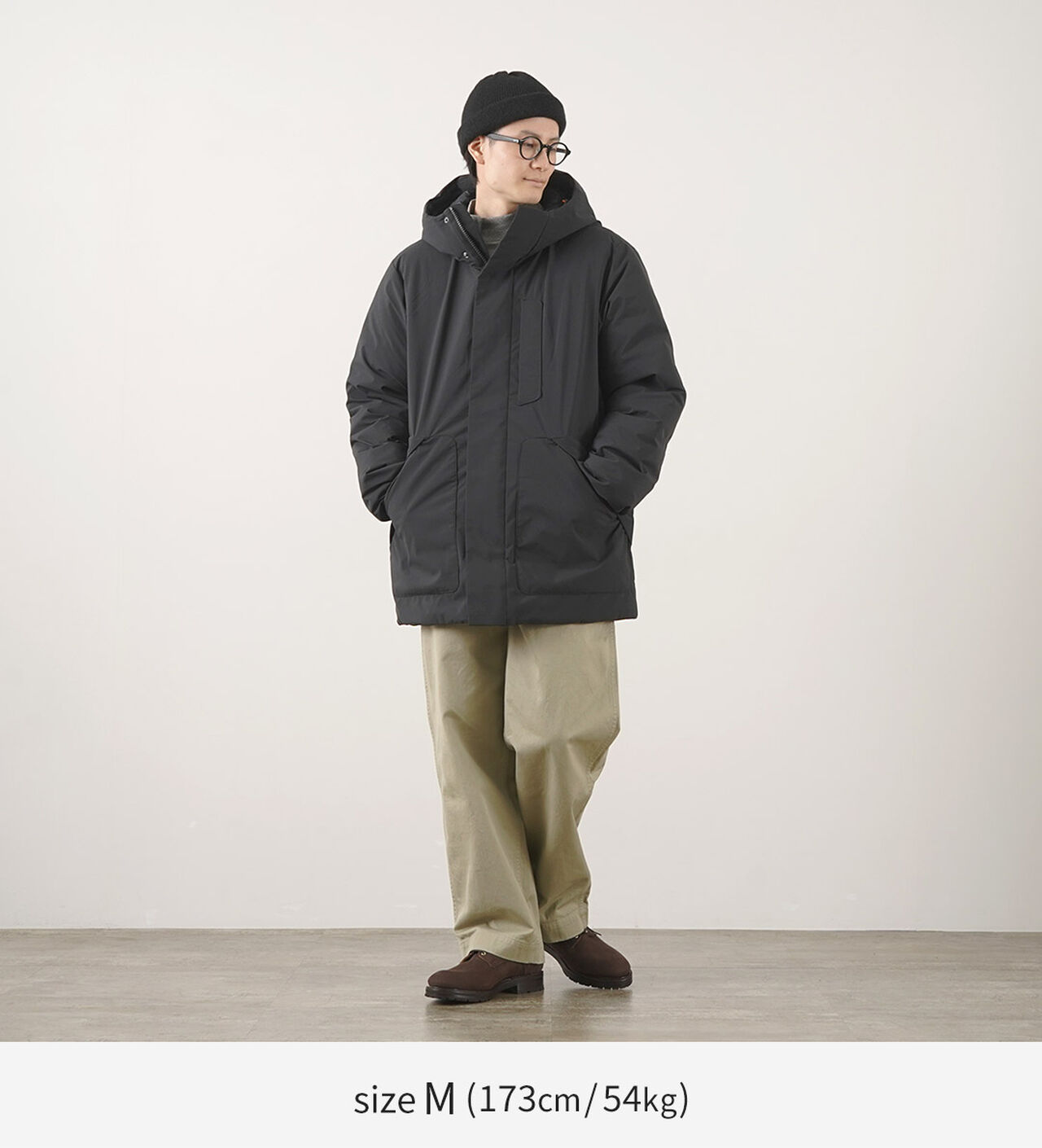 Phyllis Synthetic Down Hooded Middle Jacket,, large image number 4