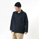 Moleskin coverall,Navy, swatch