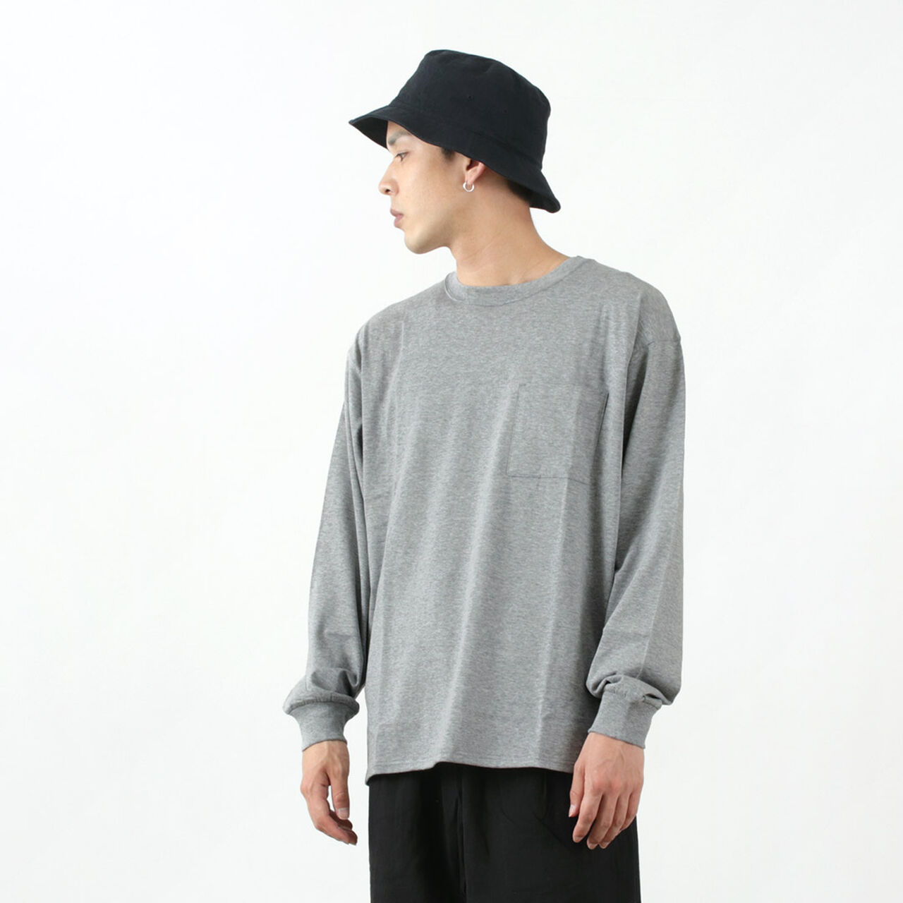 Loose Fit Long Sleeve T-Shirt,, large image number 7