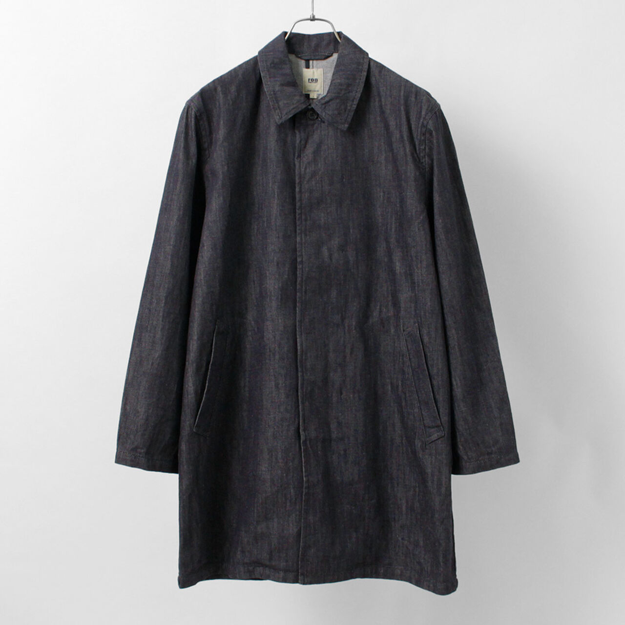 F2437 Denim bask coat,, large image number 0