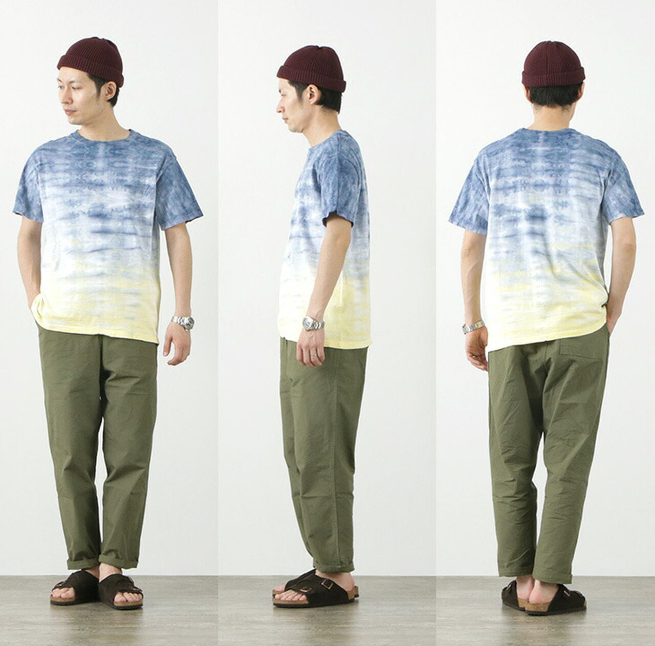 Horizon Dye Short Sleeve T-Shirt,, large image number 12