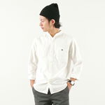 BR-7749R / Ox Band Collar Shirt / Long-Sleeved,White, swatch