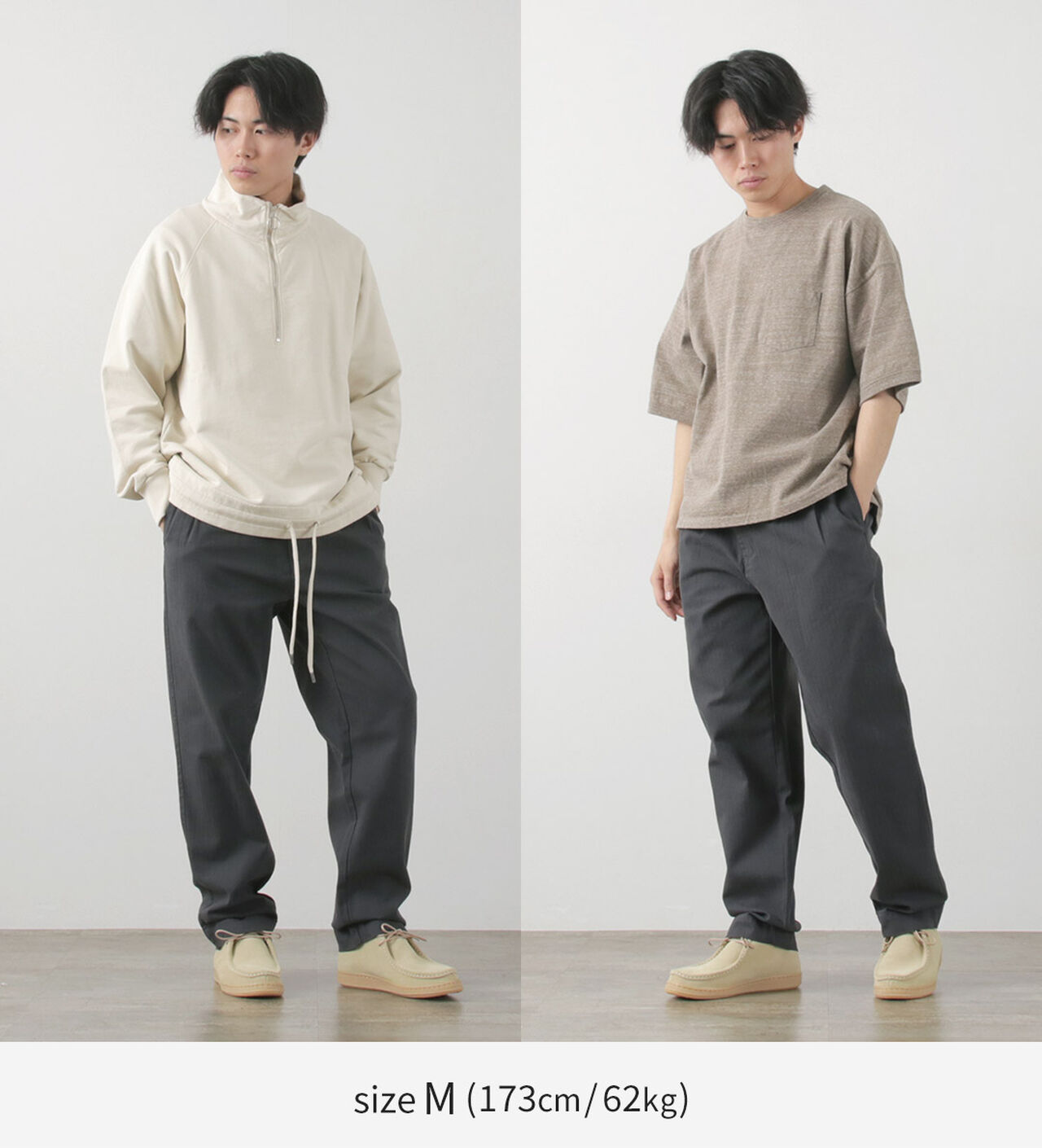 Double Pleated Pants Cotton,, large image number 4