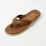 Leather sandal,Brown, swatch