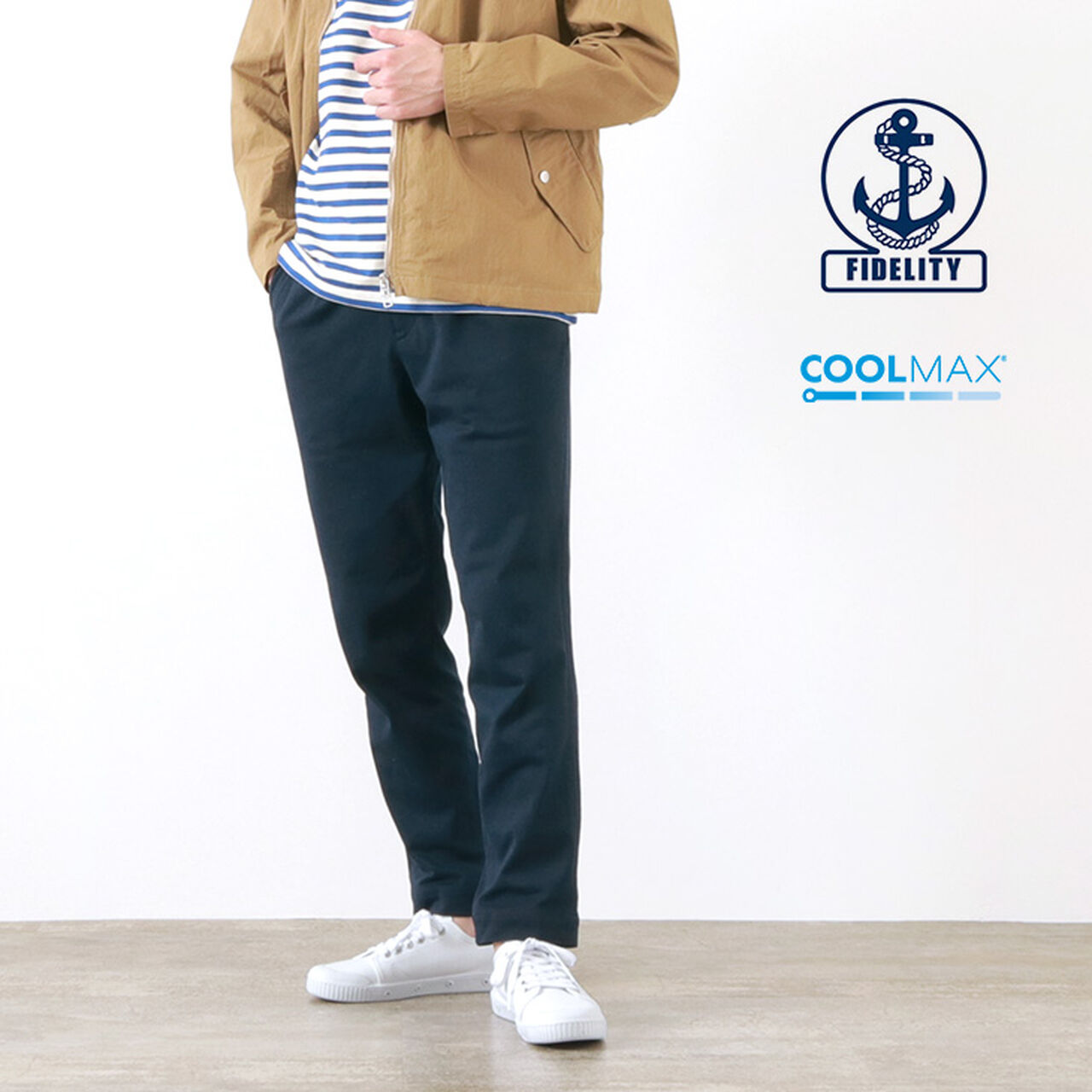 Coolmax One Tuck Trousers,, large image number 0