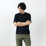Special order HDCS Henry Neck Short Sleeve T-Shirt,Navy, swatch