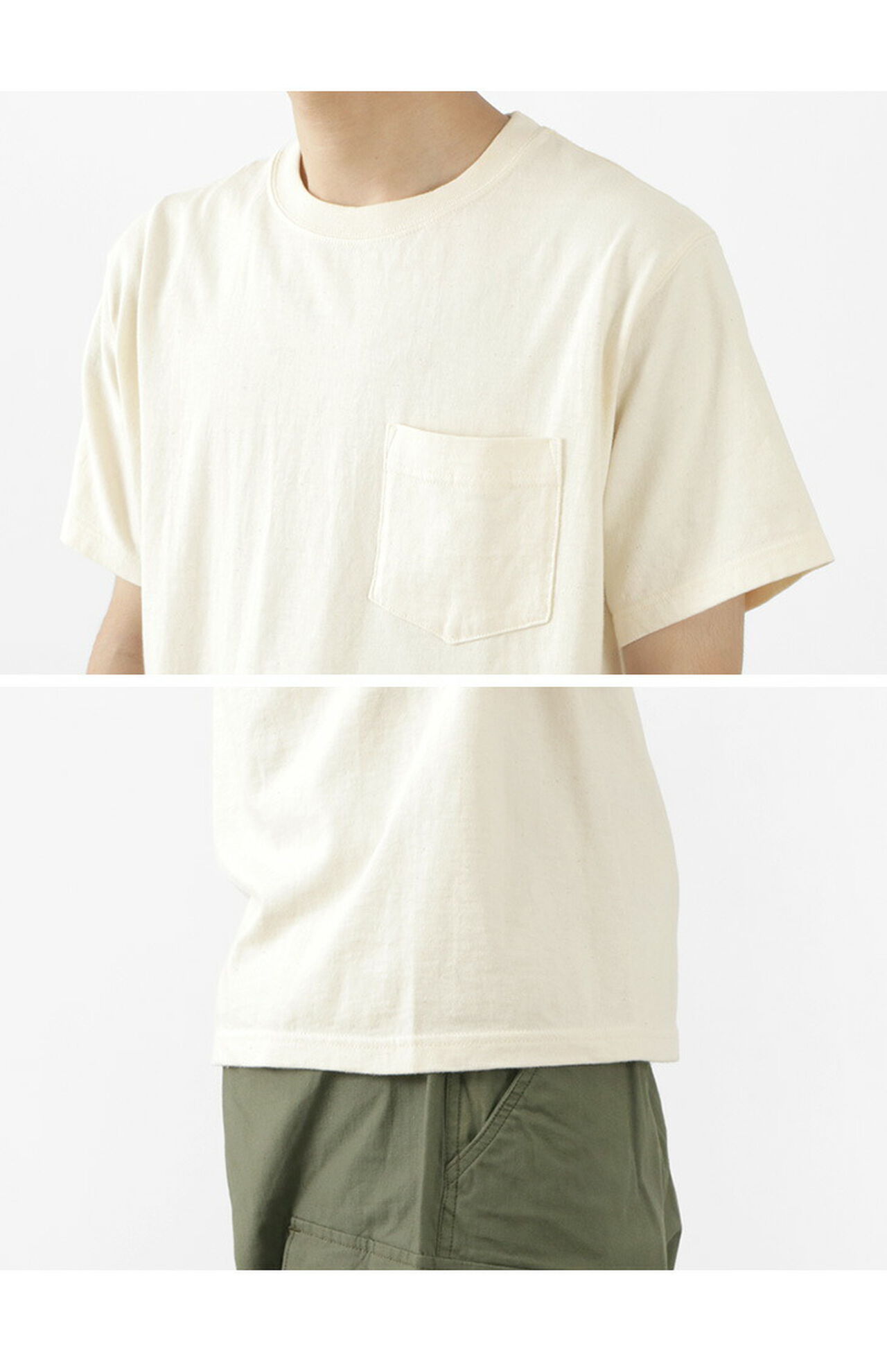 organic short sleeve pocket T-shirt,, large image number 7