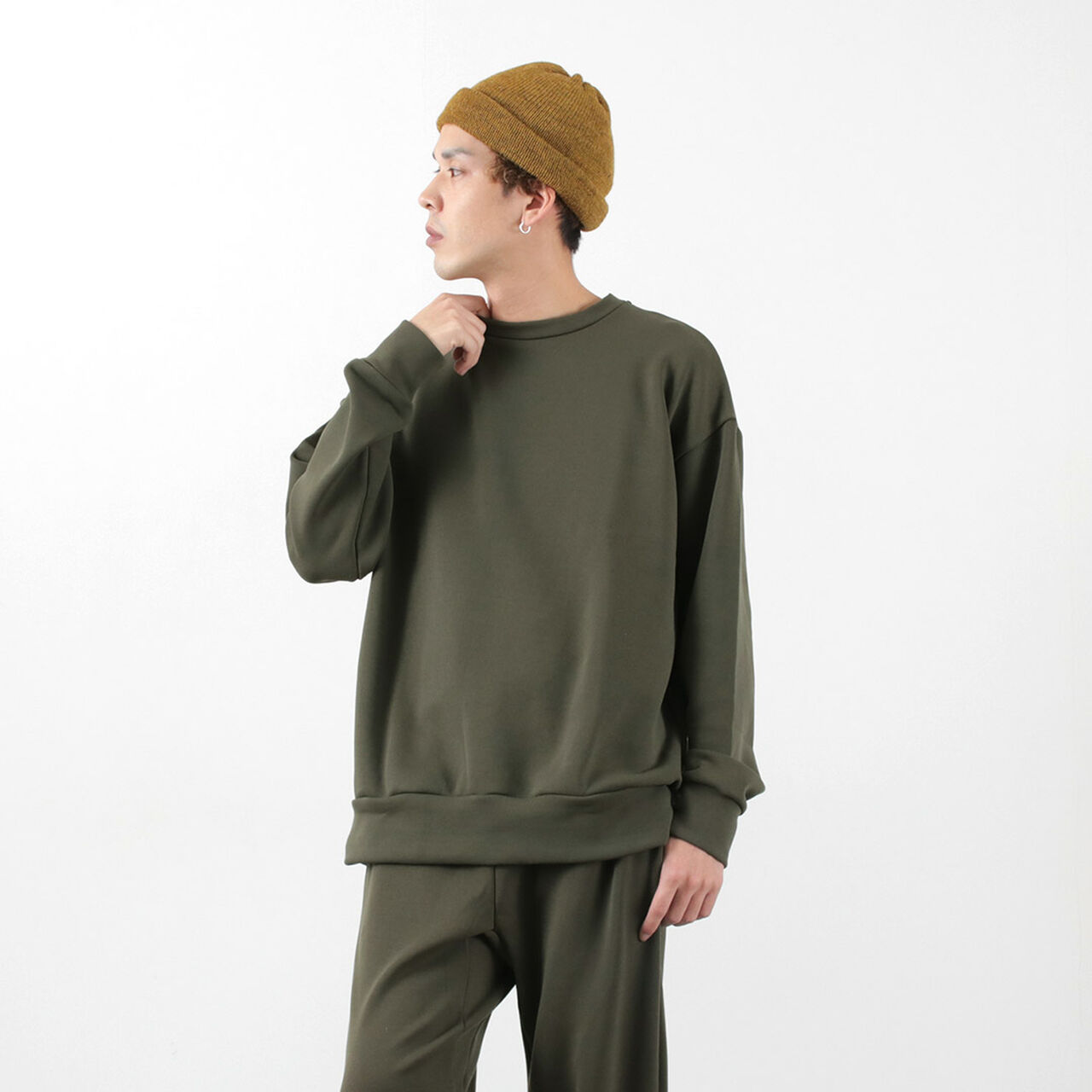Windproof Pullover,Khaki, large image number 0