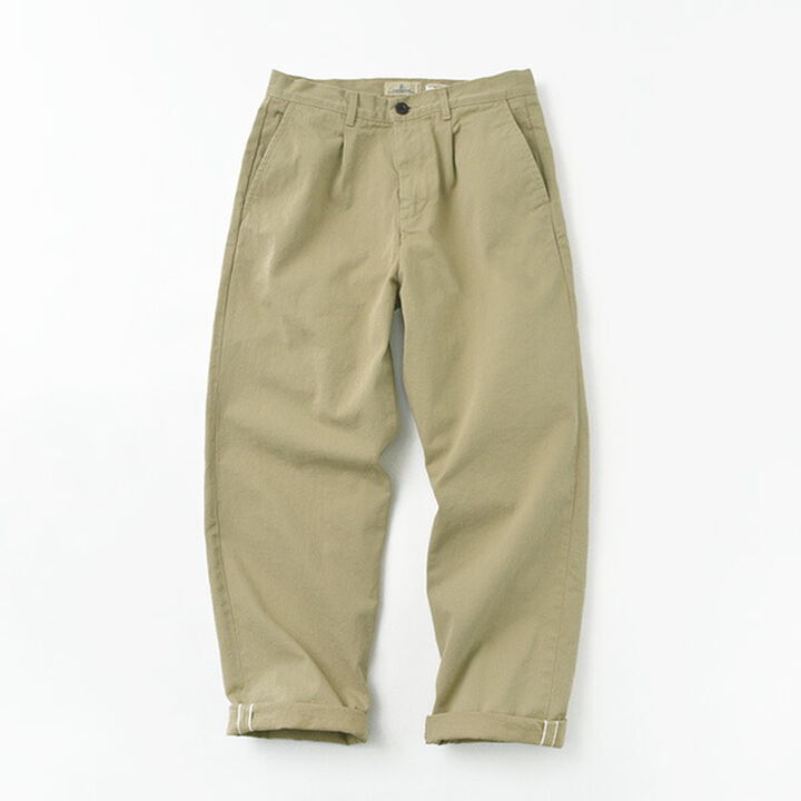 RJB8020 Special order 12oz selvedge chino 1-tuck wide trousers